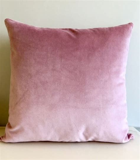 Pink Velvet Throw Pillows Velvet Pillow Cover Pink Pillows Etsy