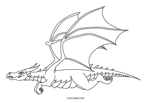Printable Dragon Coloring Pages For Kids | Cool2bKids