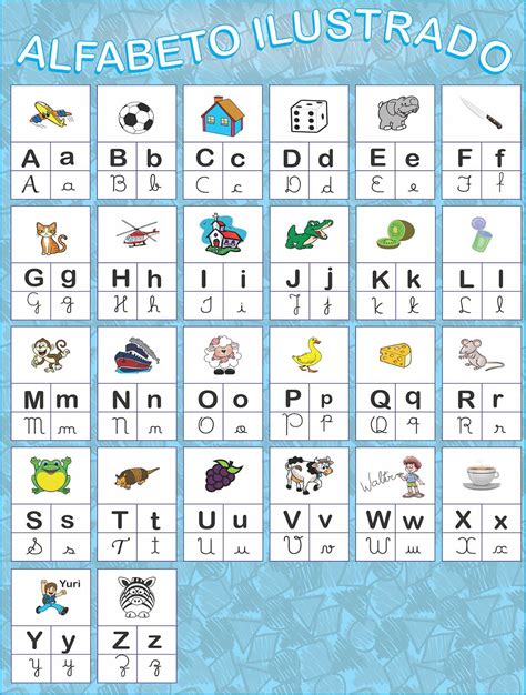 Alfabeto Para Crianças Atividades Alfabetização E Letramento