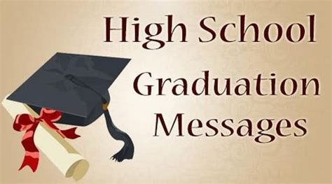 High School Graduation Wishes And Messages 2023