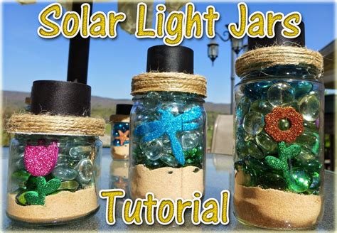 Diy Solar Light Jars Spring Jars A Step By Step Tutorial
