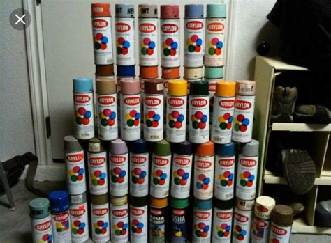 Adds sparkle to your party look. WTB Vintage Krylon / Rustoleum Spray Paint Cans Looking to ...