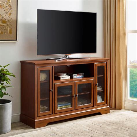 Furniture credit card ranges at alibaba.com and buy these products within your budget. Walker Edison Furniture Company Highboy 52 in. Rustic Brown Composite TV Stand 55 in. with Glass ...