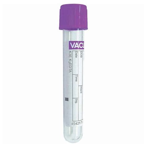 Greiner Bio One Tubes Vacu S Pour H Matologie K Edta Consommables