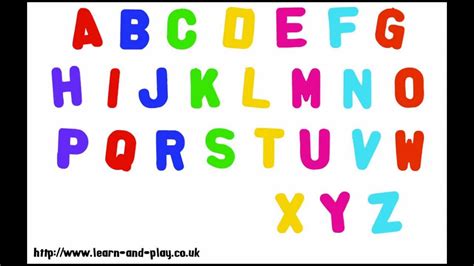 Alphabet Song Abc Song Learn And Play Youtube