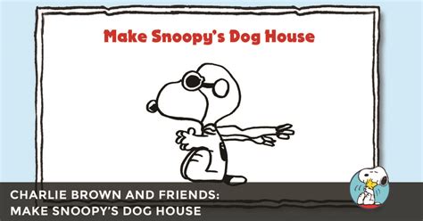 Make Snoopys Dog House With Origami Amp Kids