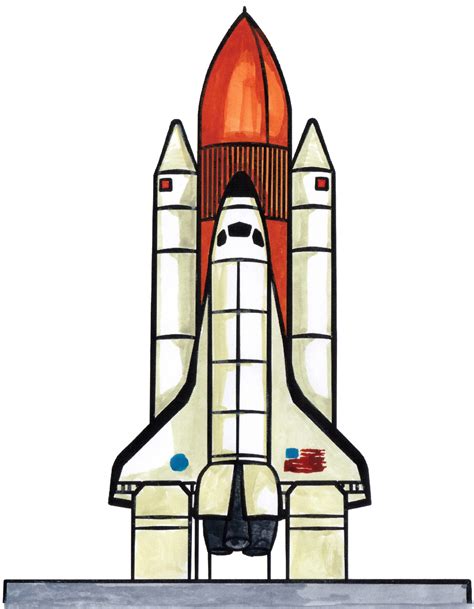 Space Rocket Drawing At Getdrawings Free Download