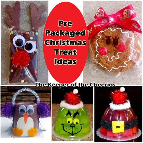 Pre Packaged Christmas Treat Ideas Christmas School Treats Christmas