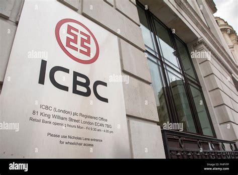 Industrial And Commercial Bank Of China Icbc Signage King William
