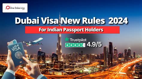 New Rules for Dubai Visit Visa for Indian Citizens 2024