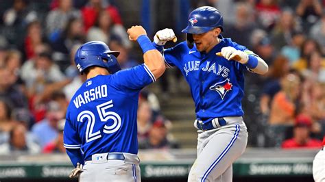Toronto Blue Jays Probable Pitchers And Lineups Vs Cleveland Guardians