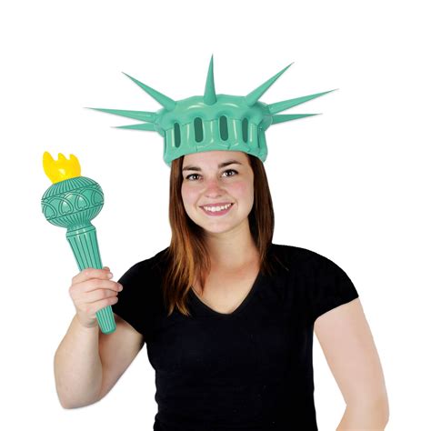 Inflatable Statue Of Liberty Wearable Set