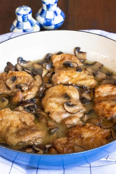 Mushroom Chicken A French Classic Foodtalk