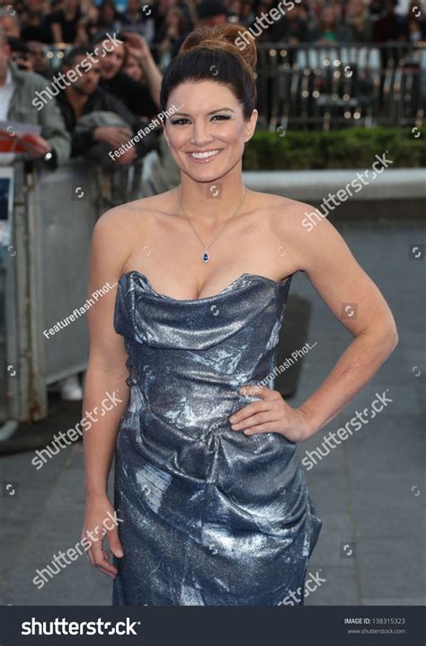 Gina Carano Arriving For The Fast And Furious 6 Premiere At Empire