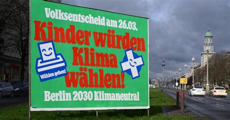Volksentscheid In Berlin Gescheitert Stadt Muss Erst 2045 Klimaneutral