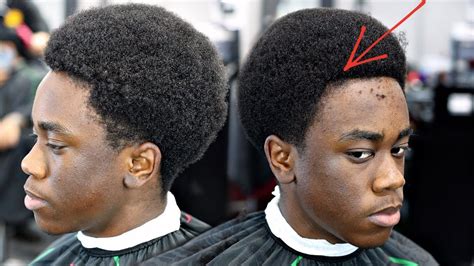 Full Length Line Up Restoration Haircut Tutorial Afro Mid Taper