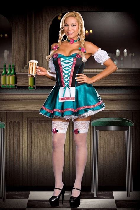 Heidi Hottie Extra Large Beer Girl Costume Cosplay Woman Beer Girl