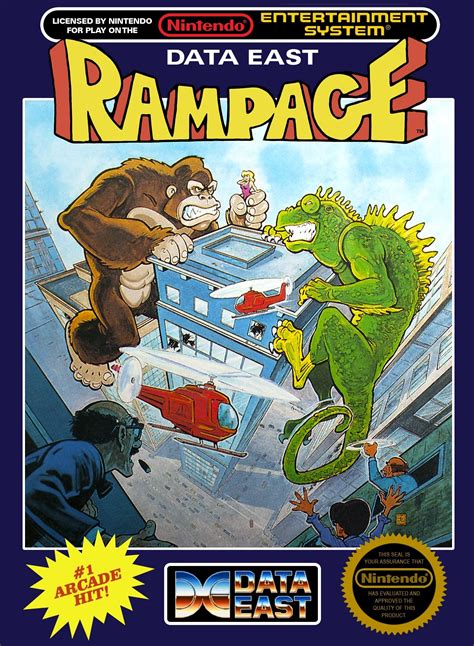 Rampage Video Game Box Art Id 28188 Image Abyss