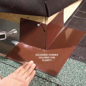 Roof Flashing Techniques For Outside Corners