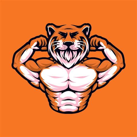 Premium Vector Wild Tiger Mascot Logo Inspiration