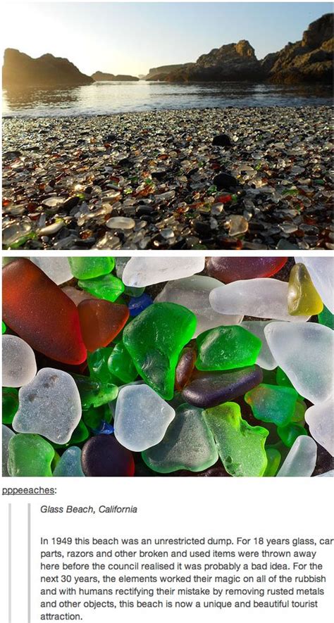 Glass Beach In Fort Bragg California I Have A Few Glass Pebbles