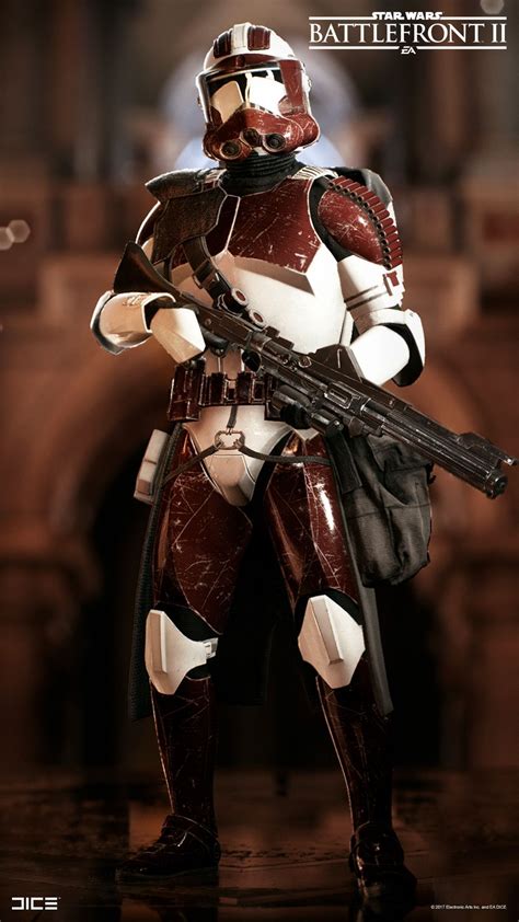 Artstation Star Wars Battlefront 2 Clone Trooper Heavy Class Björn