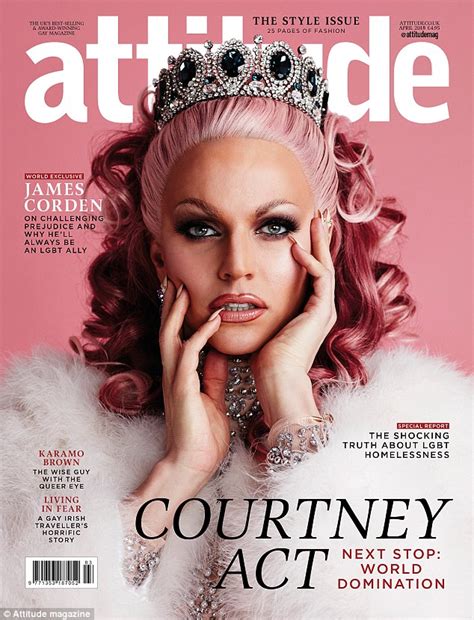 Cbb Winner Courtney Act Discusses Her Pansexuality Daily Mail Online