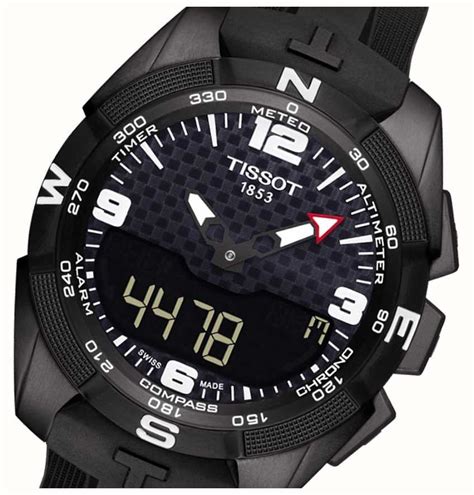 Tissot Mens T Touch Expert Solar Alarm Chronograph T0914204705701