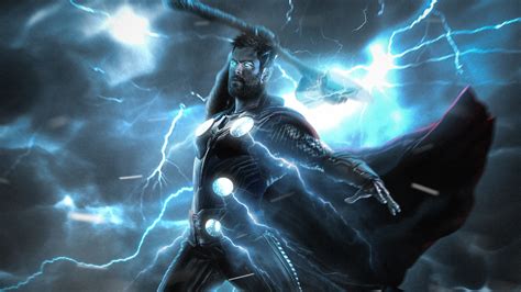 Thor Lightning Strike Wallpapers Hd Wallpapers