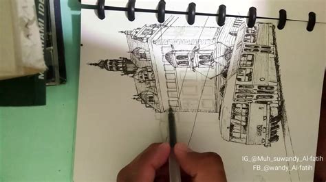 Sketsa Kota Praha Menggambar Mudah Draw By Suwandy Youtube