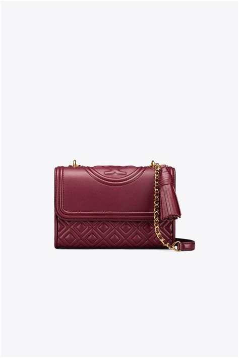 Visit tory burch and discover our fleming small convertible shoulder bag and more women's handbags. Tory Burch Leather Fleming Small Convertible Shoulder Bag ...