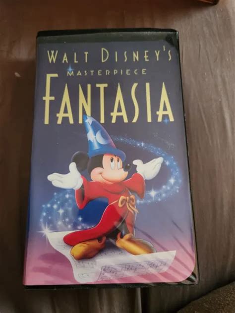 Authentische Fantasia Walt Disney Vhs Masterpiece Collection Hot Sex