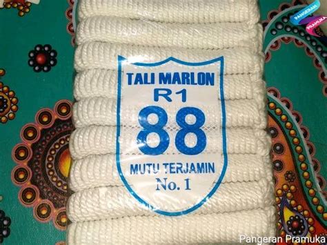 Jual Tali Tambang Pramuka Marlon 88 Per Kodi 5m Di Lapak Produsen