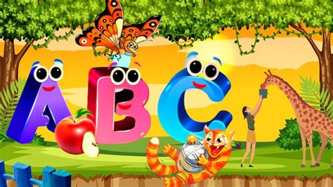 Abcd Alphabets A For Apple B For Ball C For Cat Abc Learning For