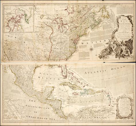 An Accurate Map Of North America Describing And Distinguishing The