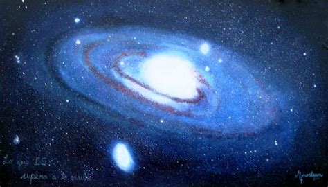 M31 Andromeda Galaxy Painting By Silvana Miroslava Albano Fine Art