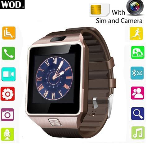 Charm Dz09 Bluetooth Smart Watch Phone Mate Gsm Sim For Android Iphone
