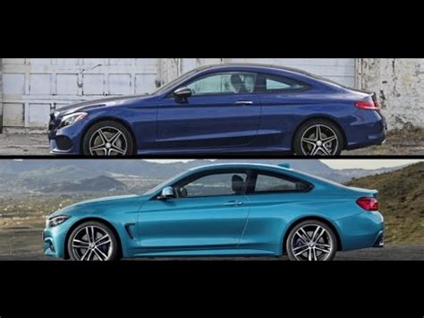 Convenience and comfort in an intrepid sports activity vehicle. 2018 BMW 440i Coupe M Sport LCI vs Mercedes-Benz C300 ...