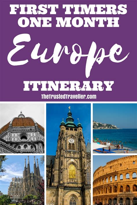 First Timers One Month Europe Itinerary The Trusted Traveller