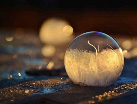 Elegant Photographs Capture The Beauty Of Frozen Bubbles