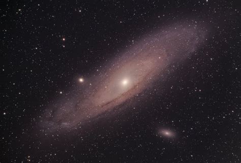 M31 The Andromeda Galaxy In Ha And Oiii Rastrophotography