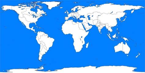 Awesome World Map Without Names 2 World Map Earth Map Map