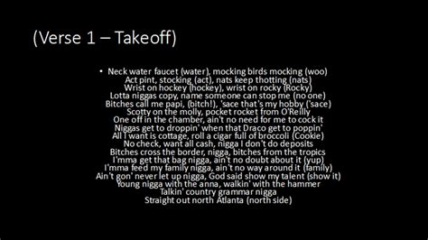 Migos T Shirt Lyrics Youtube