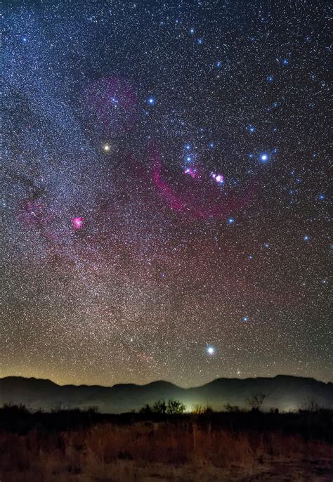 Orion And Sirius Rising Photograph By Alan Dyer Fine Art America