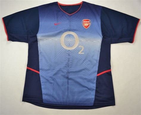 2002 04 Arsenal London Shirt L Football Soccer Premier League