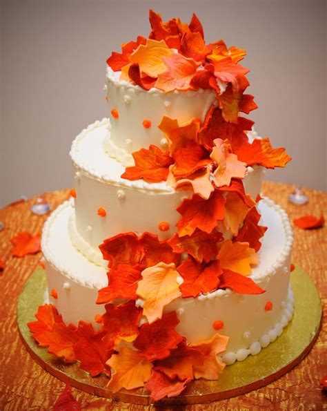 Simple Fall Wedding Cakes Wedding And Bridal Inspiration