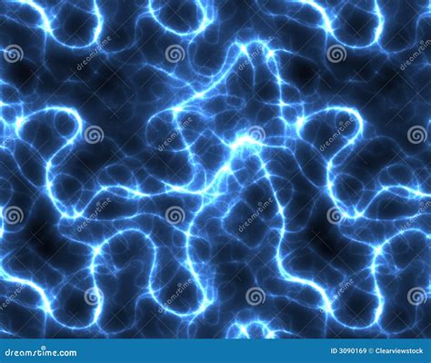 Blue Electricity Electric Arc Stock Vector Illustration Of Background