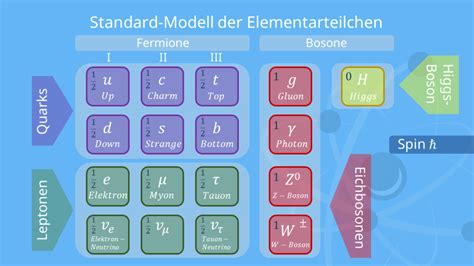 Elementarteilchen Definition Standardmodell Und Einteilung · Mit Video