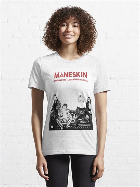 Maneskin Band Italy Maneskin Victoria Damiano Thomas Maneskin Italy T Shirt For Sale By