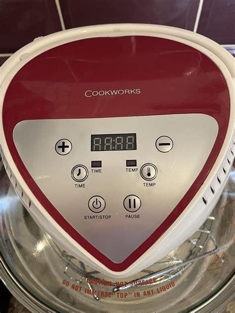 Cookworks W Digital Halogen Oven To Grill Bake Roast White EP VGC EBay